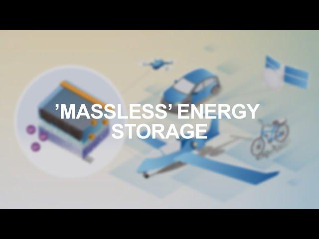 Massless Energy Storage – Structural battery with record performance