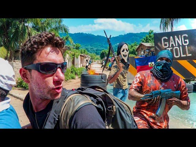 Escaping Gangs on Haiti's Most Dangerous Road! (Pure Luck)