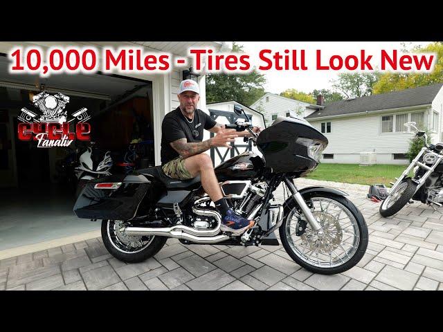 10,000 Miles on Michelin Commander 3 Touring Tires #cyclefanatix #michelintires #harleydavidson