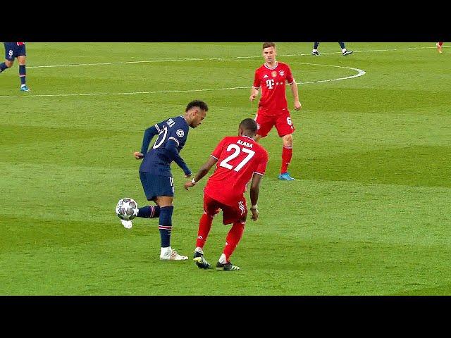 Neymar Couldn't Stop Dribbling against Bayern Munich