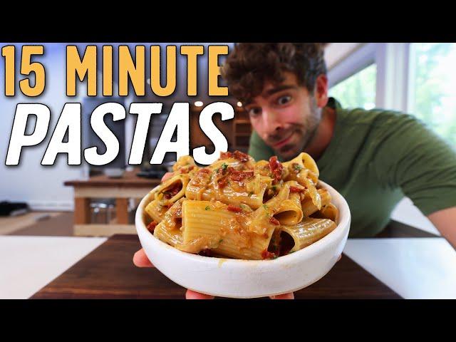 These 15 Minute Pastas Will Change Your Dinners Forever!