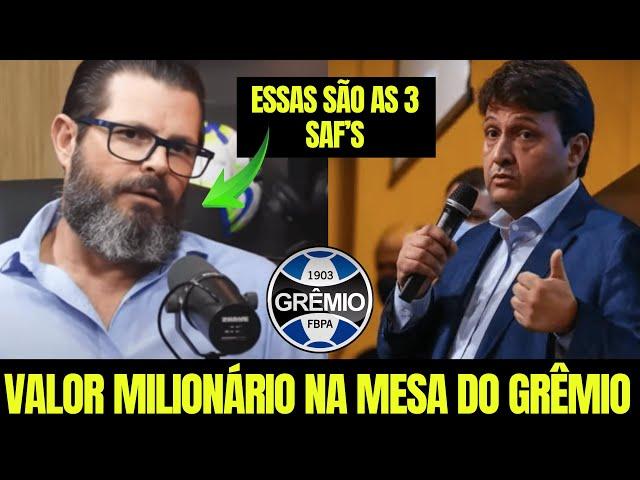 Confira a DECLARAÇÃO do VICE DE FINANÇAS do Grêmio SOBRE SAF no Grêmio! Notícias do GRÊMIO