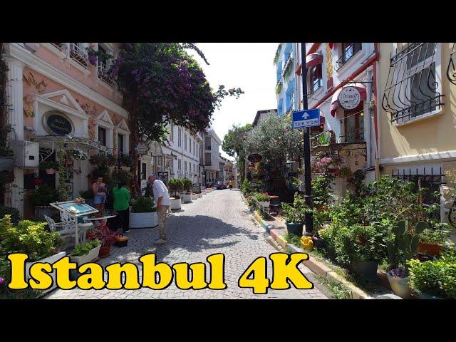 Istanbul, Turkey Walking tour [4K]. Sultanahmet-Laleli-Taksim-Galata Bridge.