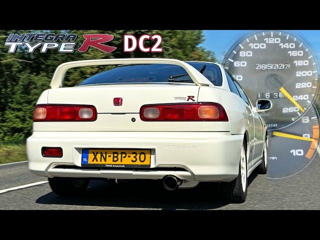 HONDA INTEGRA TYPE R DC2 *9000RPM* VTEC at TOP SPEED on AUTOBAHN!