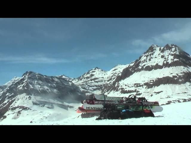 TDC Coaches Kieran and Scott take Max, Dom, and Fraser reverse heli skiing, Val d'isere - Bonneval