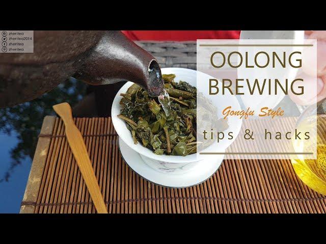 How to brew oolong tea - best tips for brewing unknown tea | Gonfu brewing | ZhenTea