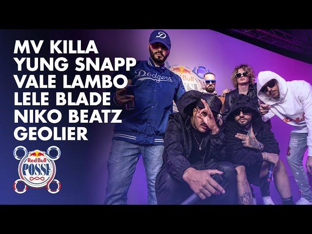 MV Killa x Yung Snapp x Vale Lambo x Lele Blade x Niko Beatz x Geolier | Red Bull Posse