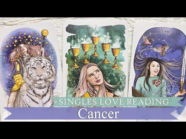 Cancer Singles - Focusing on a new person will help you move on. The new person is honest!