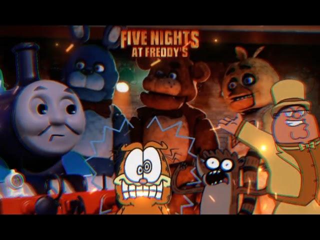 FNAF Song AI Cover FT. Thomas, Garfield, Peter Griffin, and Rigby