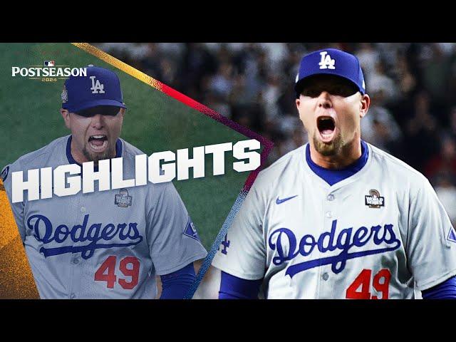 Blake Treinen was DOMINANT in October for the World Champion Dodgers! (2024 Postseason highlights)