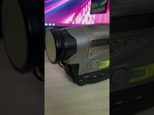Retro Panasonic Camcorder