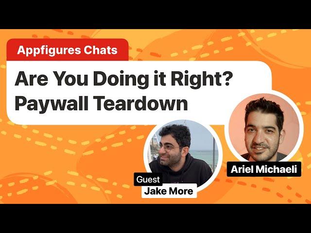 Is Your App's Paywall Losing You Money? Live Paywall Teardown with Jake from Superwall