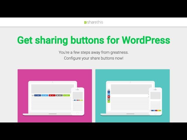 ShareThis: Installing the Share Button Plugin for WordPress