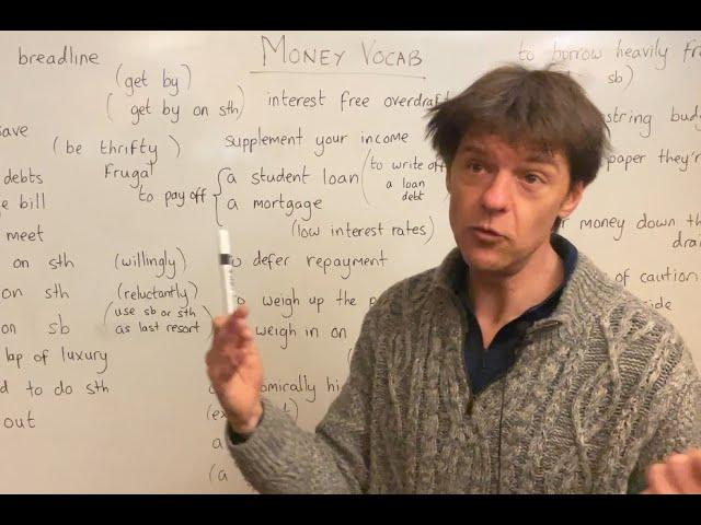 MONEY 1 (Vocabulary) www.skype-lessons.com (ebook + Zoom class included)
