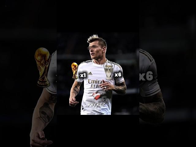 Toni kroos trophies ️ #football #edit #soccer #realmadrid #ronaldo #messi #goat