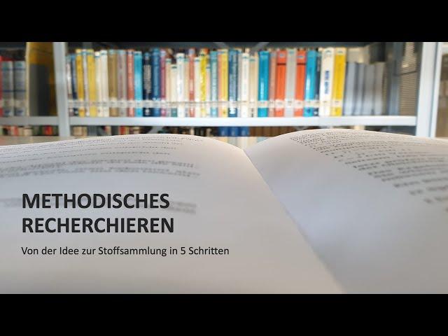 Methodisches Recherchieren #3 Crossmediale Medienproduktion | Ada Rhode