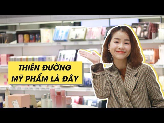 Cận Cảnh Phố Mỹ Phẩm Lớn Nhất Hàn Quốc  Biggest Cosmetics Street in Korea  Quin