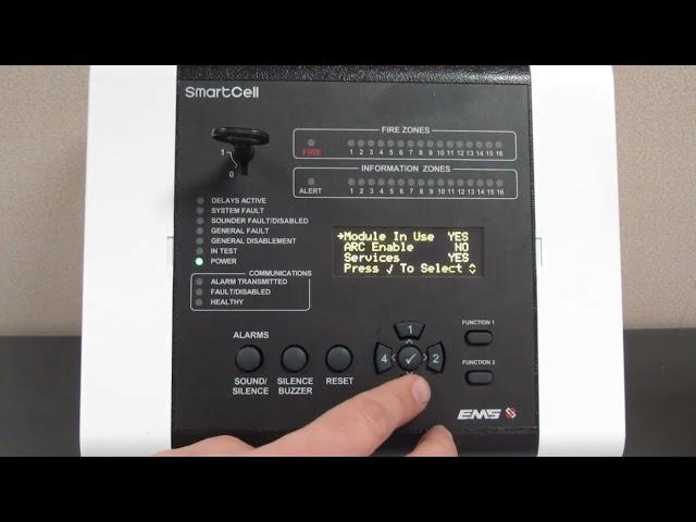 Communication Settings on a SmartCell System
