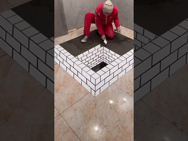 Construction Techniques | Installing floor (Tiles design)