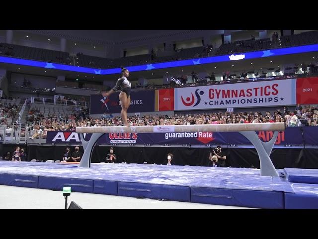 Jordan Chiles - Balance Beam - 2021 U.S. Gymnastics Championships - Senior Women Day 2