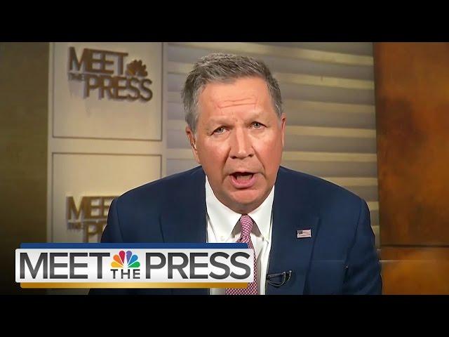 John Kasich: Donald Trump Got $1.8 Billion Of Free Media | Meet The Press | NBC News