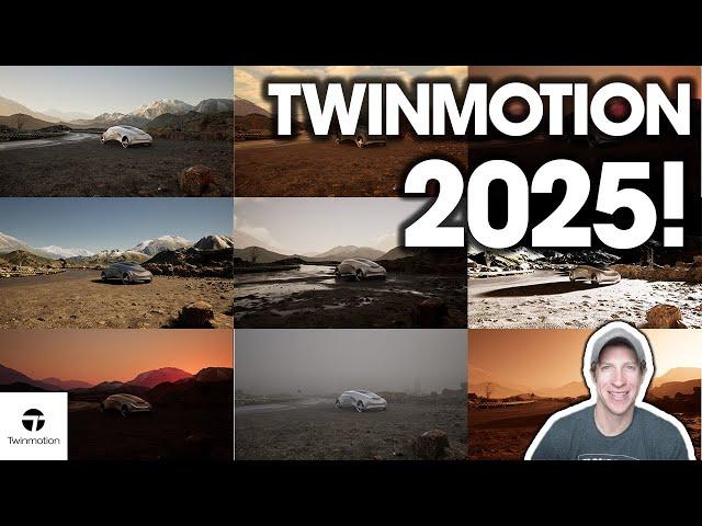 Twinmotion 2025 is here - MASSIVE NEW FEATURES ADDED!