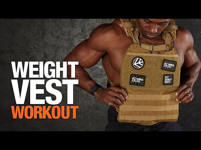 Mirafit Tactical Weight Vest Workout