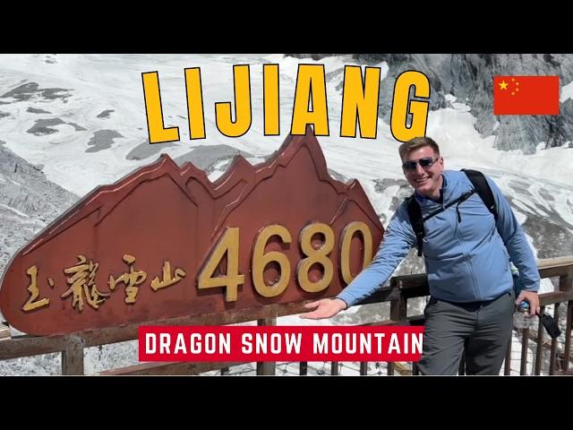 You need oxygen canisters to breathe here! - Dragon Snow Mountain Lijiang 