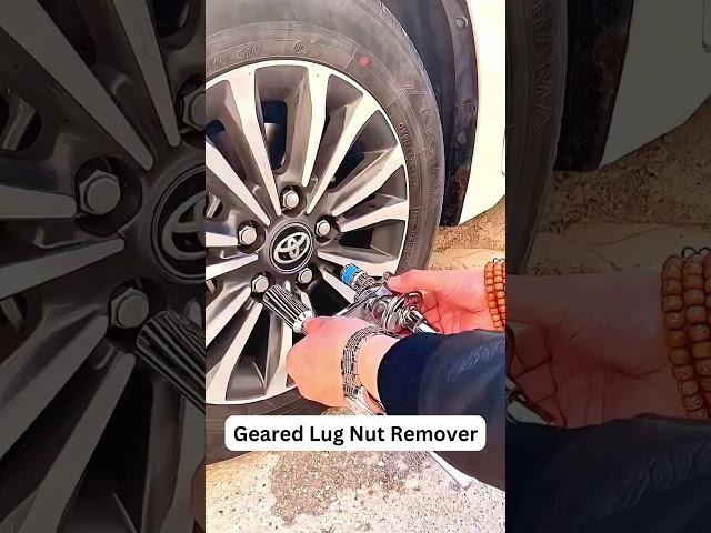 Geared Lug Nut Remover – The Ultimate Solution for Stuck Lug Nuts!