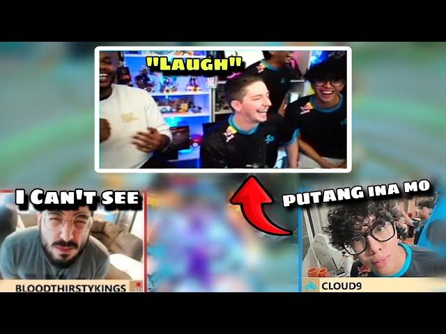 CLOUD 9 REACTING TO BASIC TAUNTING BACK TO MOBAZANE..