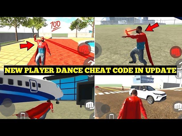 Indian Bike Driving 3D New Update | Player Dance Cheat Code+SuperMan Cheat Code| Harsh in Game