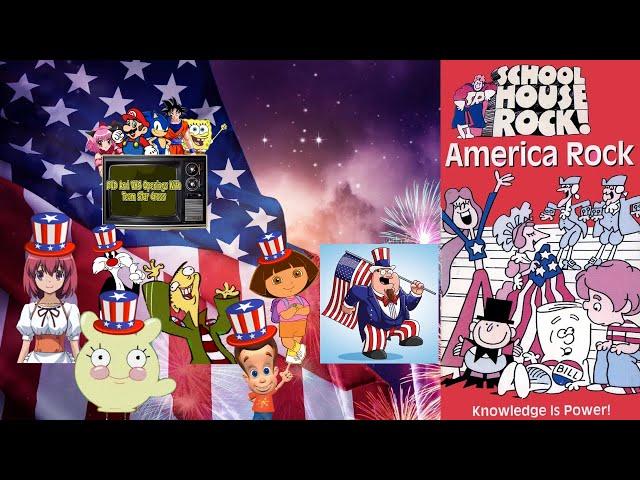 DVD & VHS Openings With TSC S13: SchoolHouse Rock! America Rock (1995 VHS)