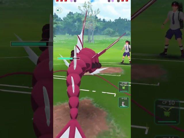 Mega Gyarados vs Mega Sceptile in Pokemon Go