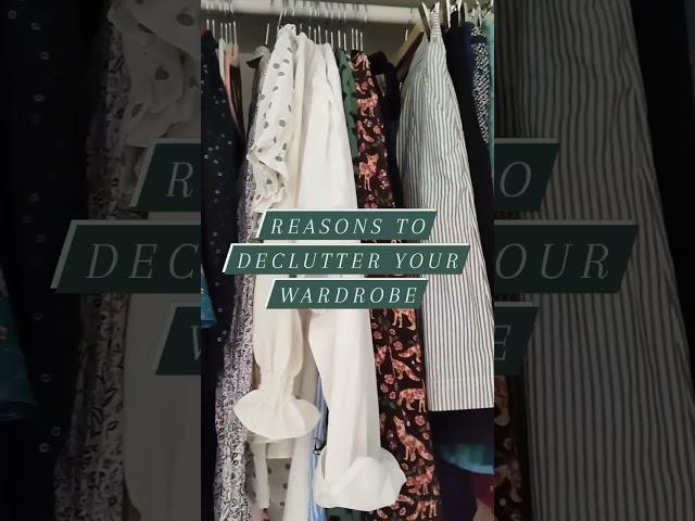 Reasons to declutter your wardrobe #declutter #declutteryourlife #minimalism #minimalist