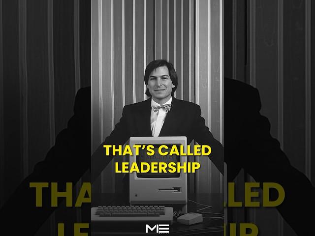 That’s what is what leadership | Steve Job #stevejobs #motivation