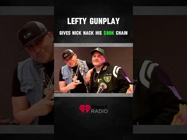 That thing was HEAVY! $80k chain! #leftygunplay #tvoff #short #shorts