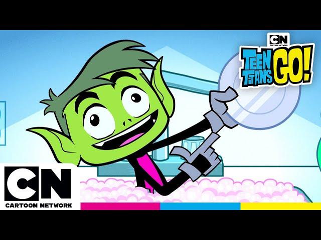 Grandma Cyborg | Teen Titans Go! | @cartoonnetworkuk