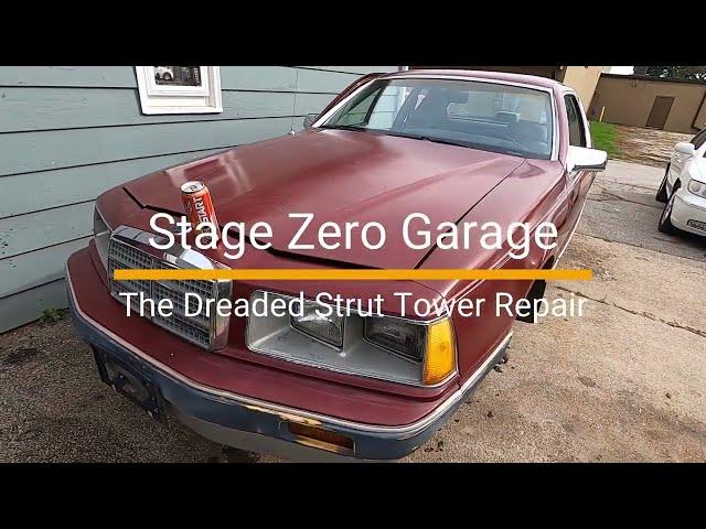 Mercury Cougar strut tower rust repair