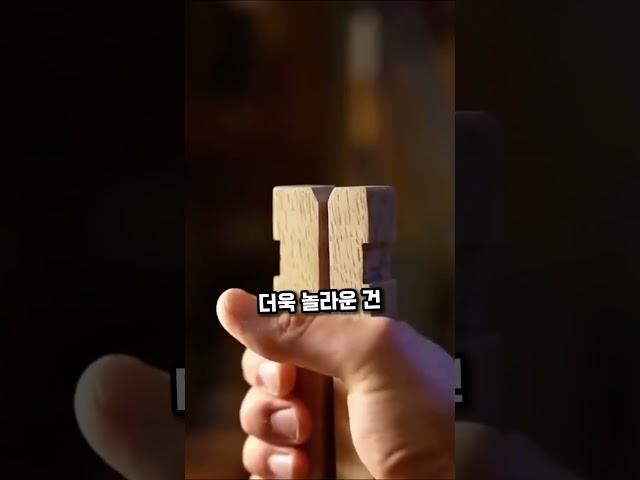 접착제 없이 수백 년! 장인들이 만든 기적의 가구
