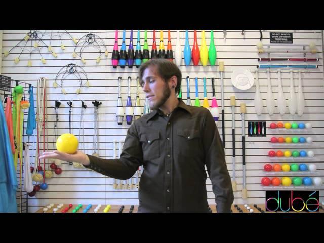 Kyle Johnson teaches contact juggling: The Butterfly