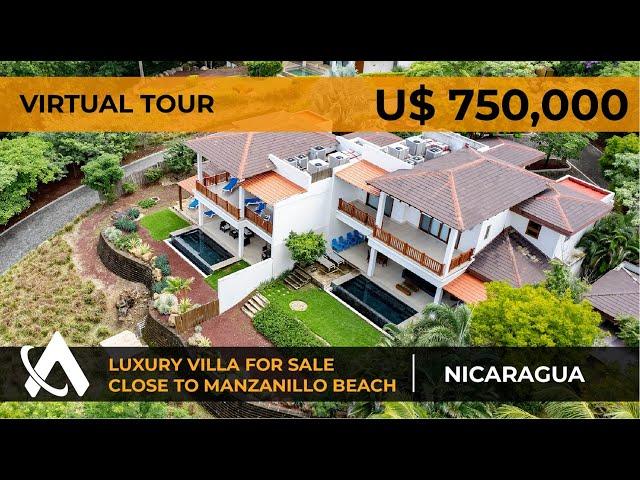 LUXURY! Villa House for Sale close to Manzanillo Beach | Nicaragua Real Estate