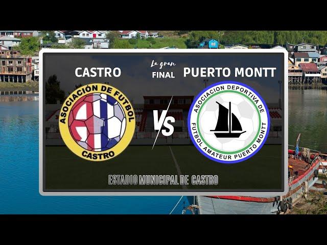 Gran Final Regional Categoría Senior ANFA/ CASTRO vs PUERTO MONTT