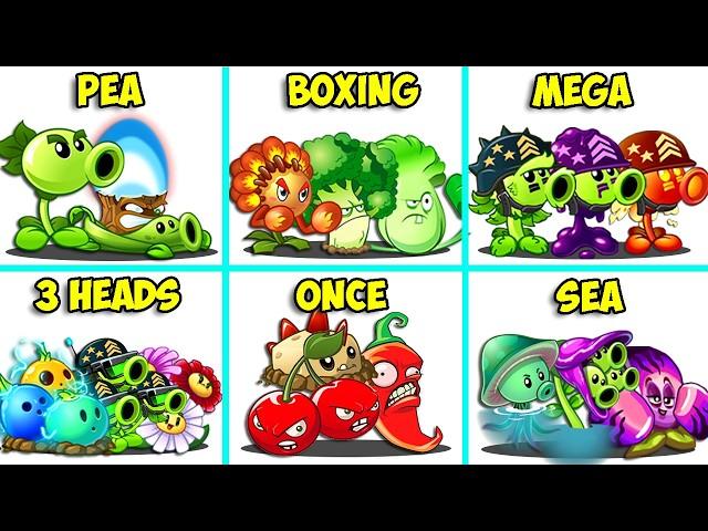 Random 20 Team 3 Plants Vs All Zombies - Who Will Win? - Pvz 2 Team Plant Battlez