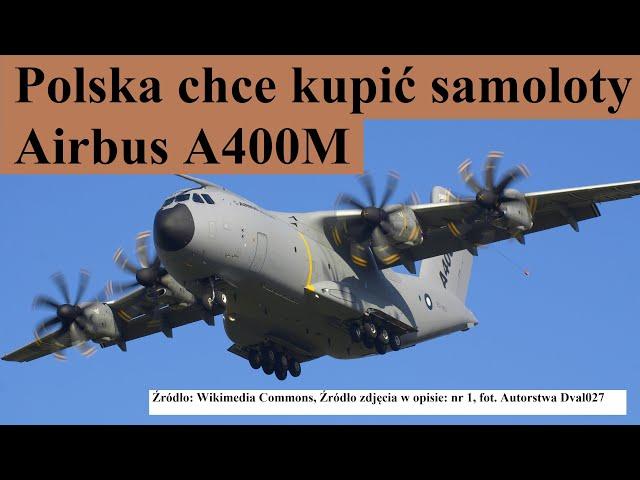 Polska chce kupić samoloty A400M