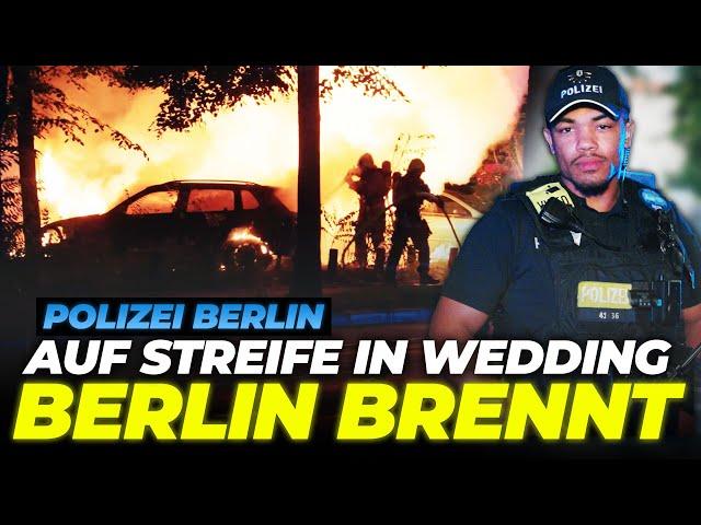 Brandstiftung vor der JVA | Polizei Berlin – Streife Wedding