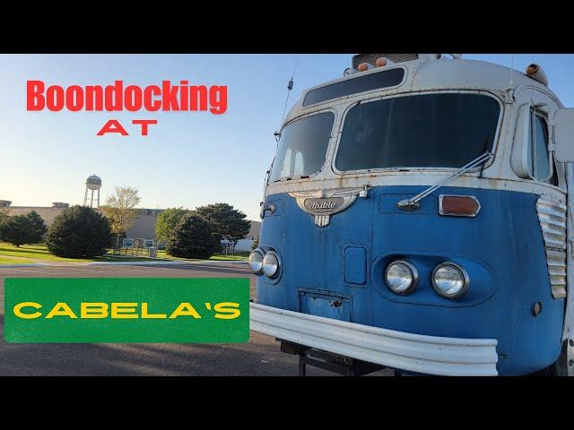 MT to SC: Travel Day 3 - Boondocking at Cabela's #travel #camping #boondocking #rvlife #workcamping