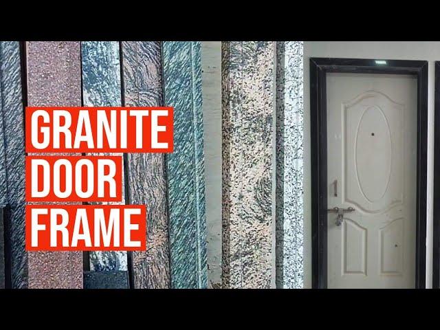 Granite Ready Made Chokhat (Granite Door Frame) Design | Granite Chokhat Door Frame Price Running Ft