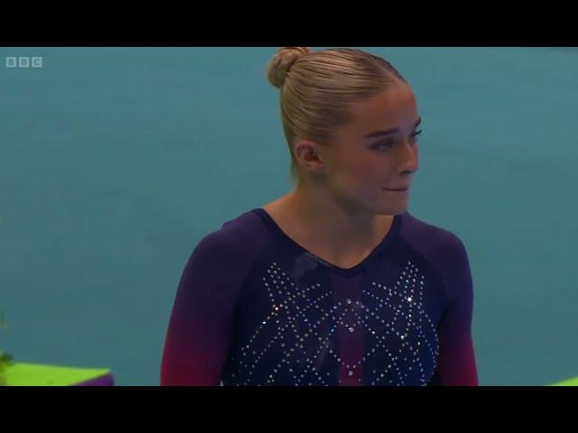 RUBY EVANS FLOOR 2024 RIMINI EUROPEAN CHAMPIONSHIPS TEAM FINAL