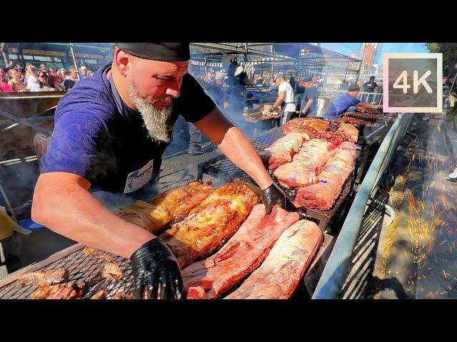 Argentinian Street Food In Buenos Aires【4K】