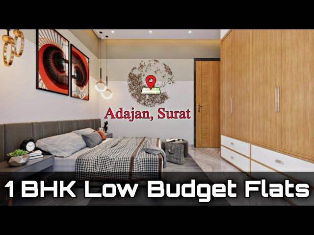 1 BHK Flats For Sale in New Project @ #adajan #surat | Low Budget Flats in Adajan